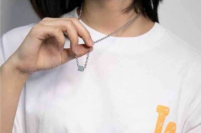 Square Pendant Necklace