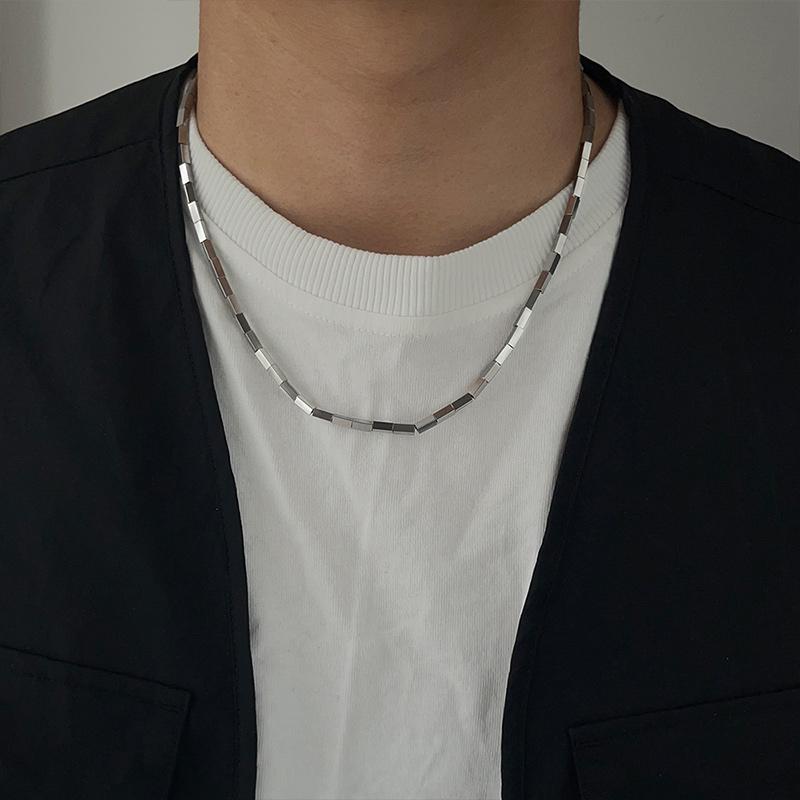 Square Stitching Necklace