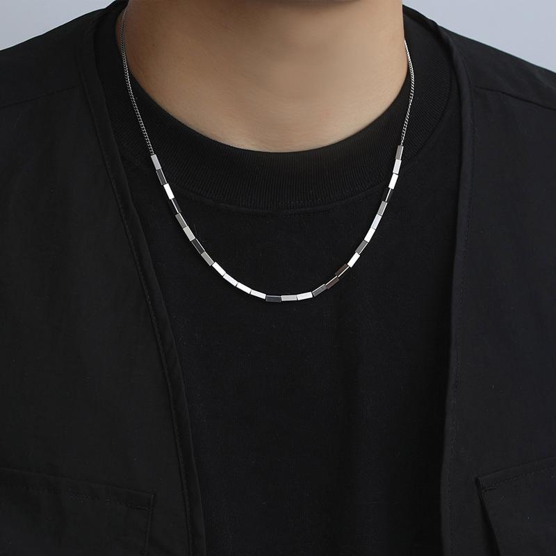 Square Stitching Necklace