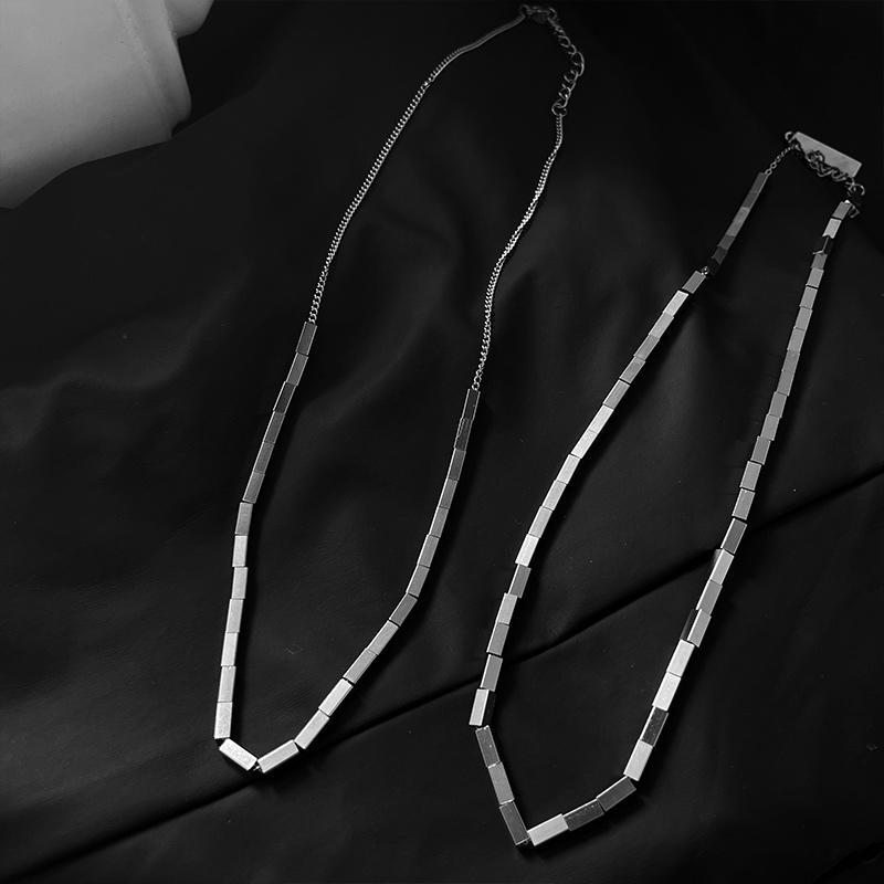 Square Stitching Necklace