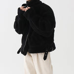 Stand Collar Fleece Jacket