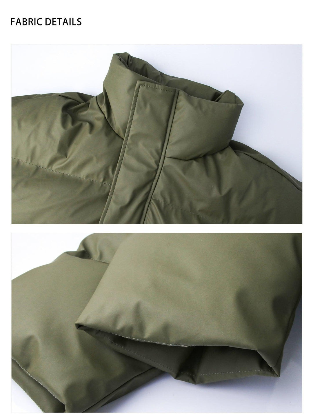 Stand Collar Padded Jacket