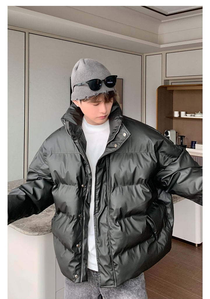 Stand Collar Padded Jacket