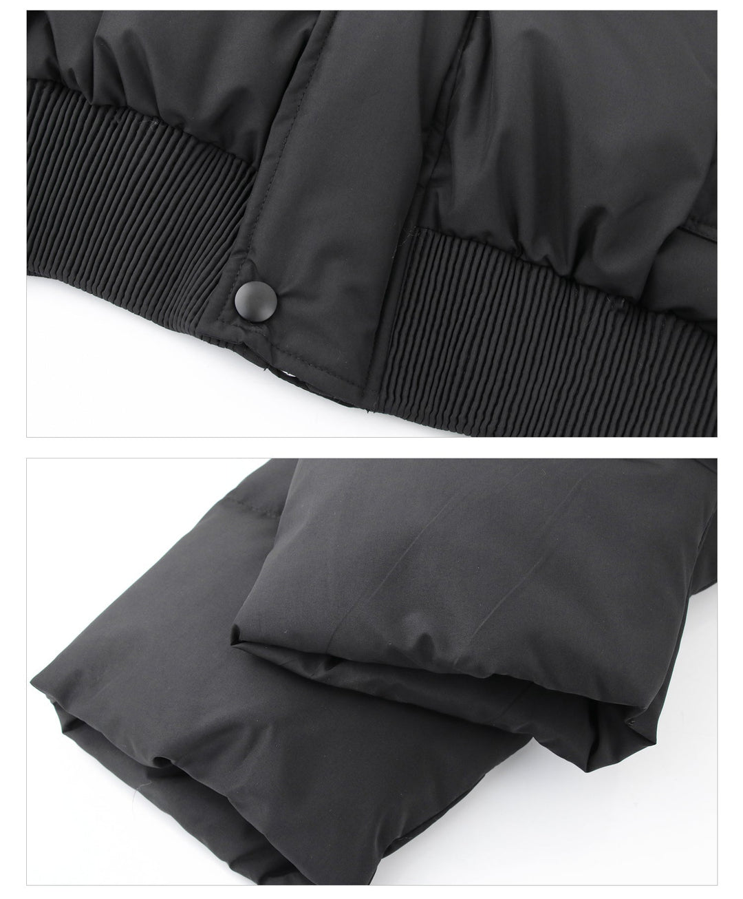 Stand-up Collar Short Padded Jacket