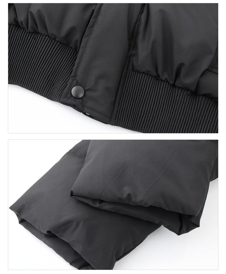 Stand-up Collar Short Padded Jacket
