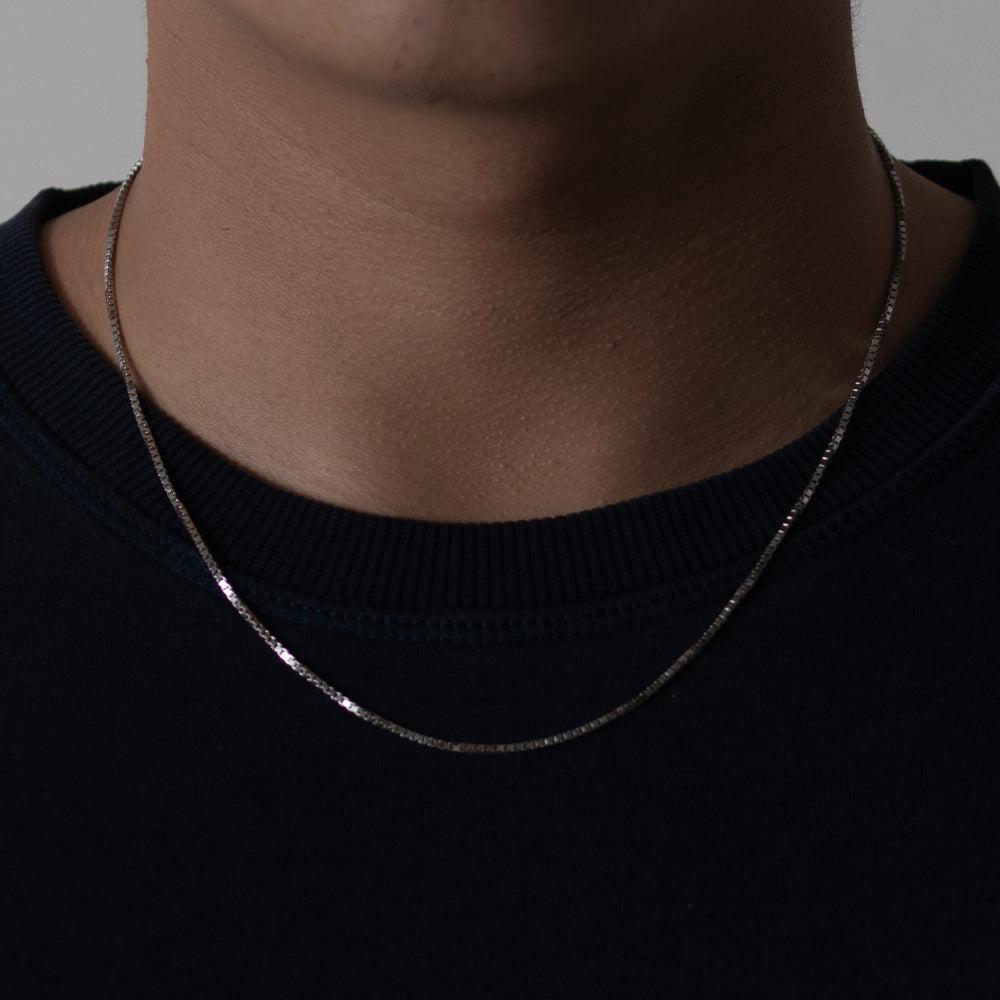 Sterling Silver Basic Chain Necklace – The Korean Fashion