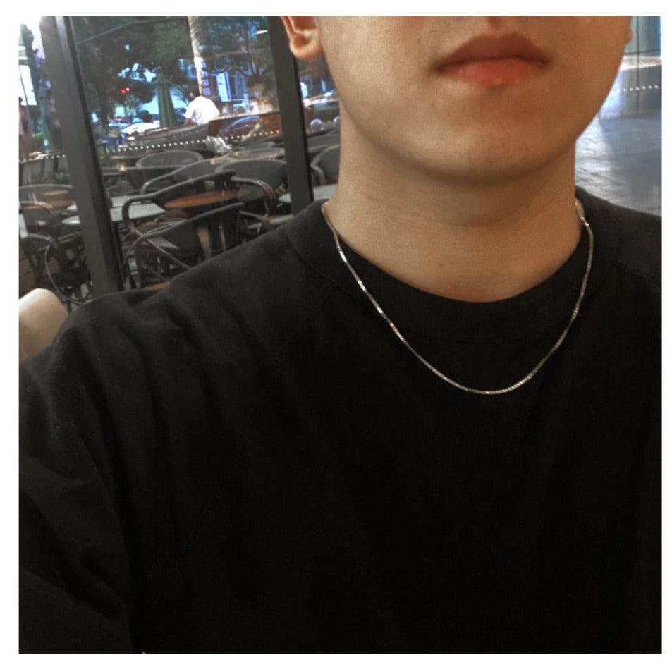 Sterling Silver Basic Chain Necklace