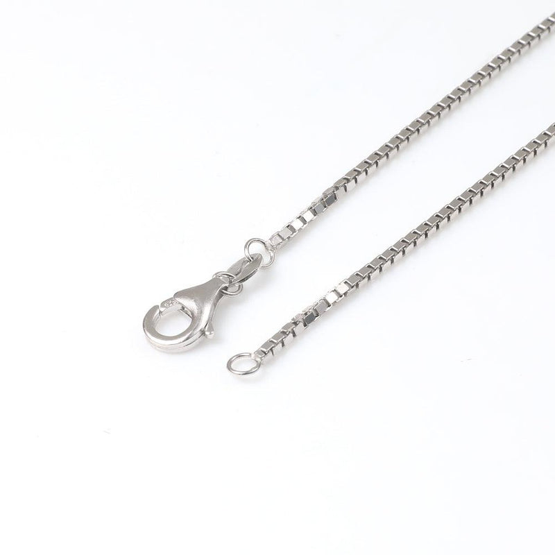Sterling Silver Basic Chain Necklace – The Korean Fashion