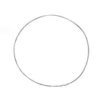 Sterling Silver Fine Chain Choker