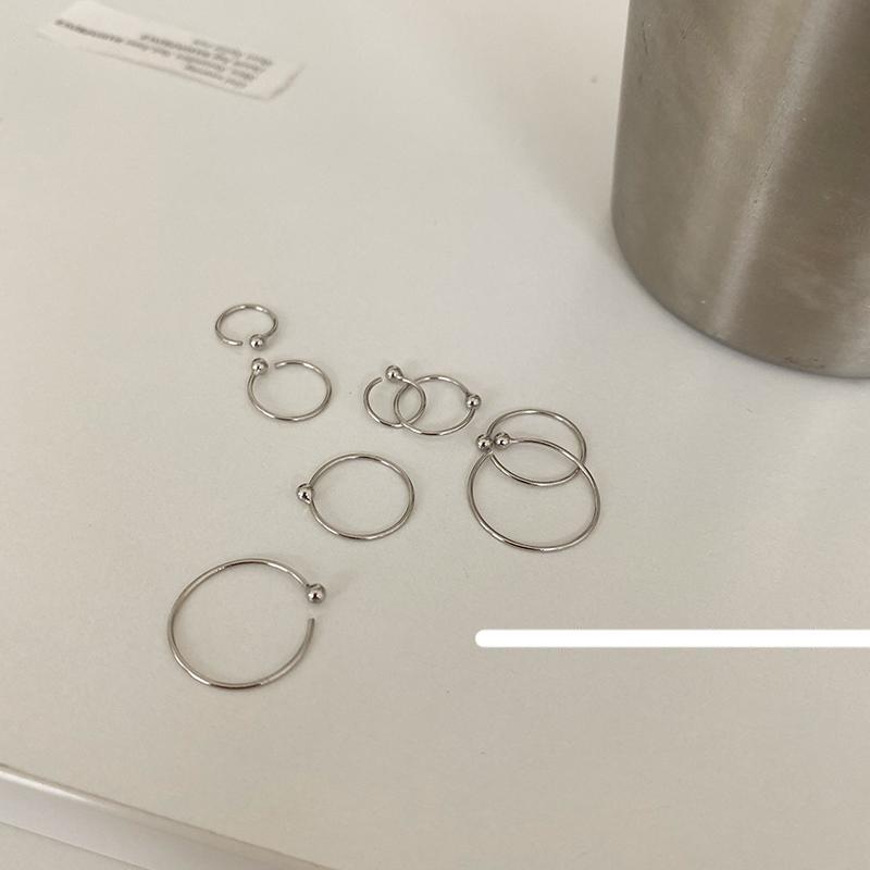 Sterling Silver Hoop Earrings