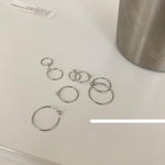 Sterling Silver Hoop Earrings
