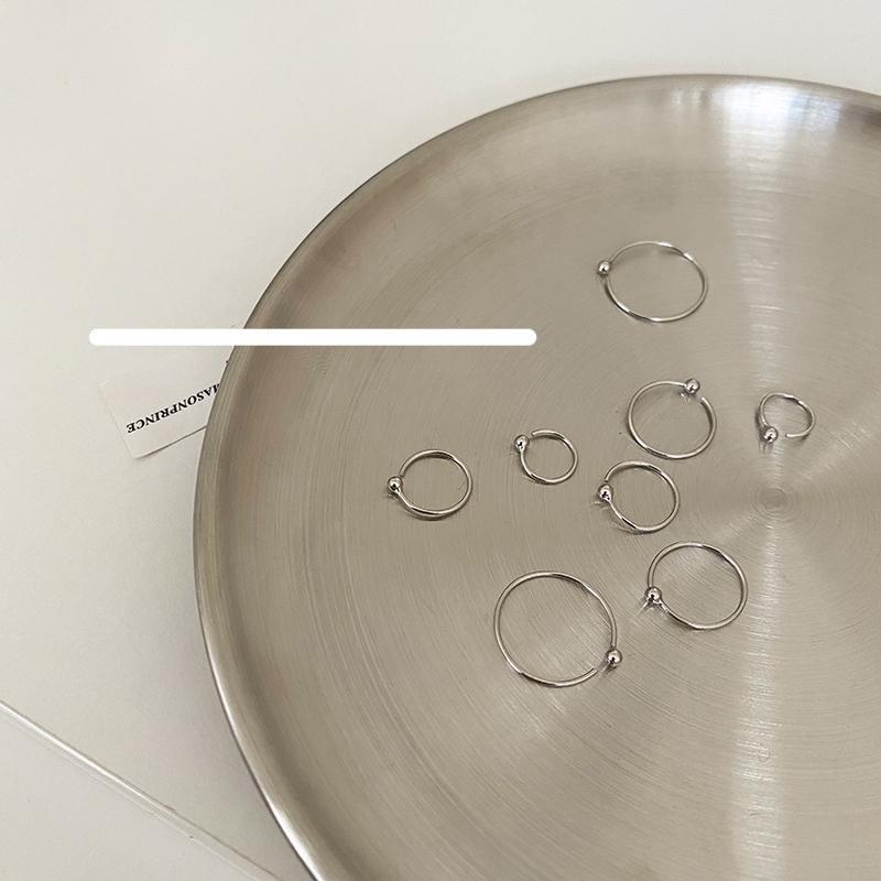 Sterling Silver Hoop Earrings