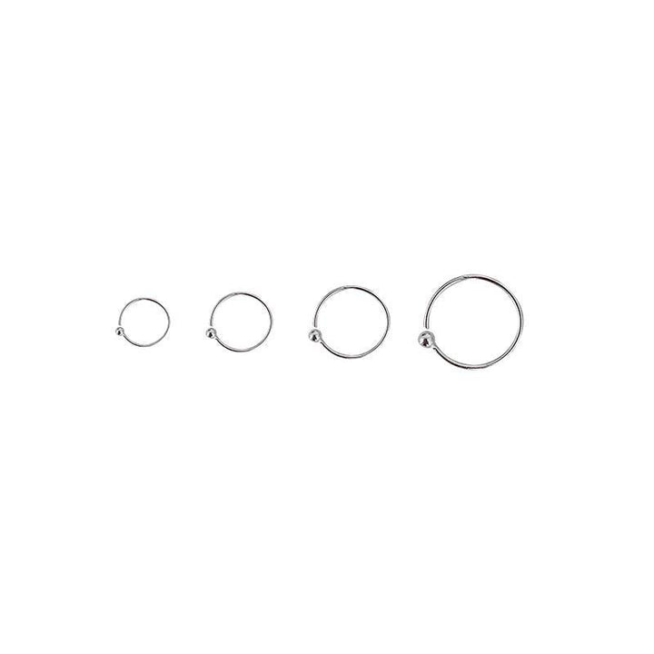 Sterling Silver Hoop Earrings