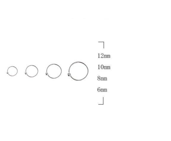 Sterling Silver Hoop Earrings