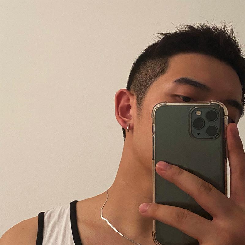 Sterling Silver U-Shaped Earrings