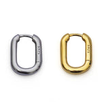 Sterling Silver U-Shaped Earrings