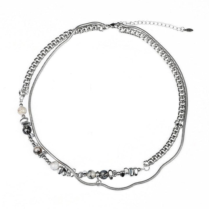 Stitching Beads Necklace
