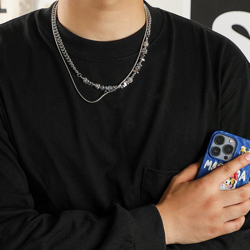 Stitching Beads Necklace