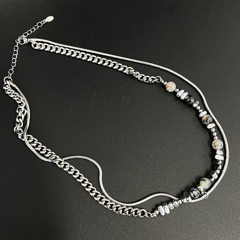 Stitching Beads Necklace