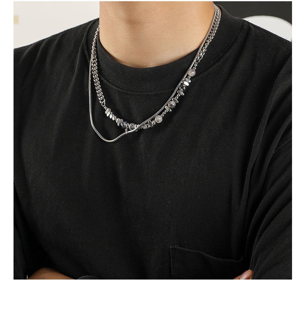 Stitching Beads Necklace