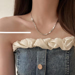 Stitching Necklace