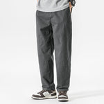 Straight Cotton Cargo Pants