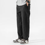 Straight Cotton Cargo Pants