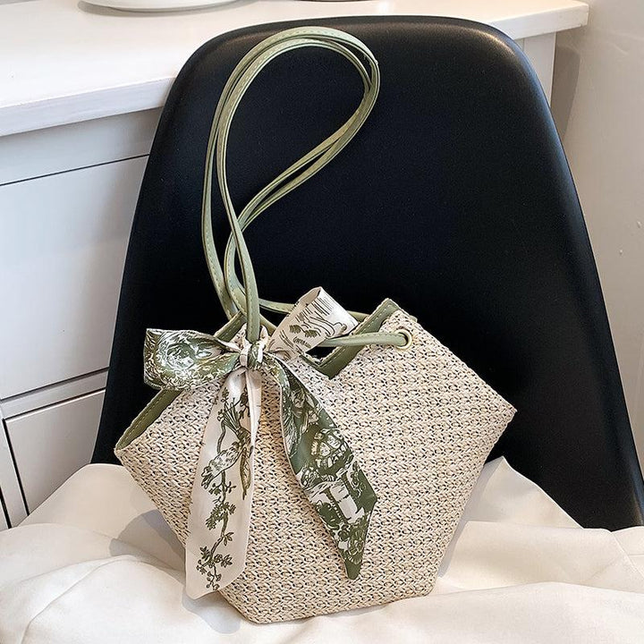 Straw Shoulder Bag