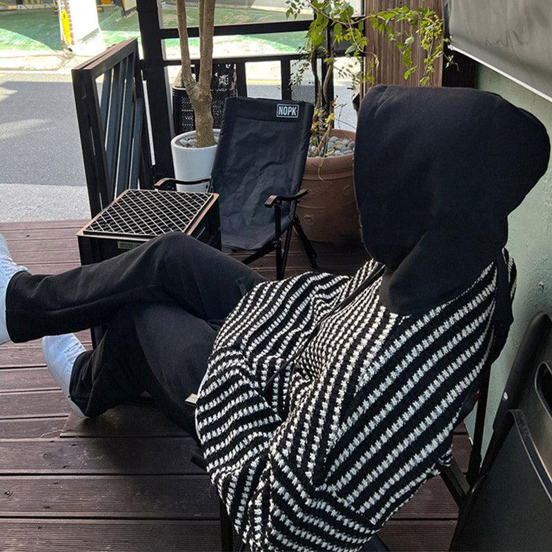 Striped Knitted Pullover