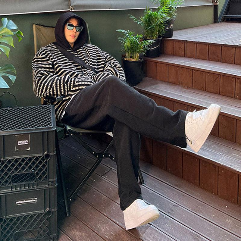 Striped Knitted Pullover