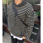 Striped Knitted Pullover