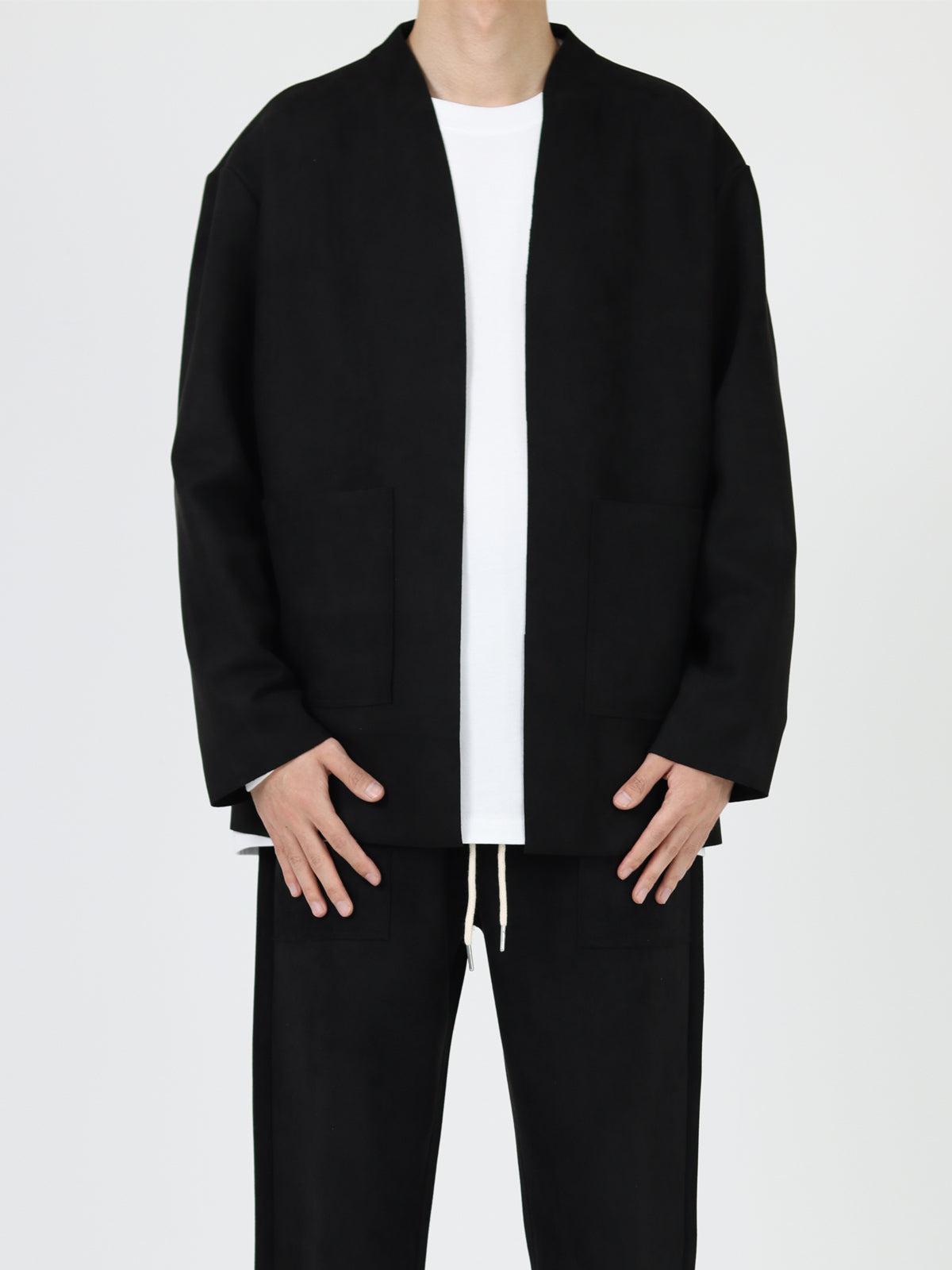 Suede Thin Casual Suit Jacket