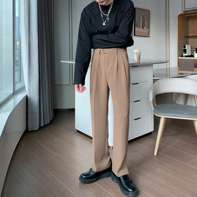 Korean Style Casual Wide Pants – MyDearCloset