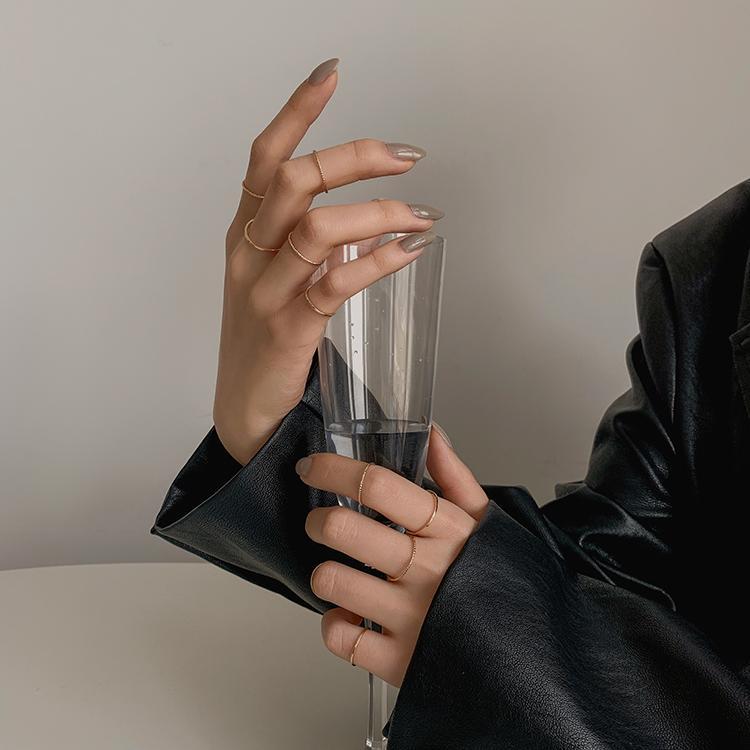 Super Thin Stacking Ring Suit