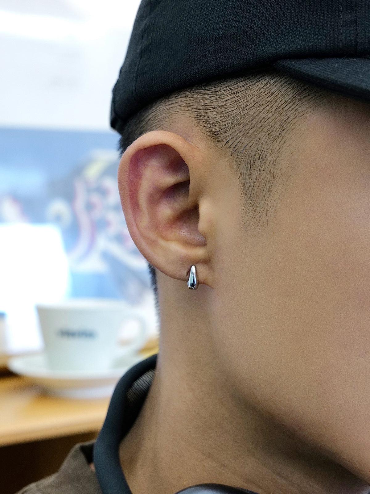 Teardrop Stud Earrings