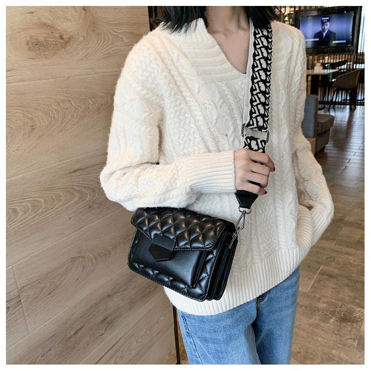 Texture Messenger Bag