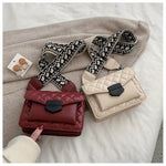 Texture Messenger Bag