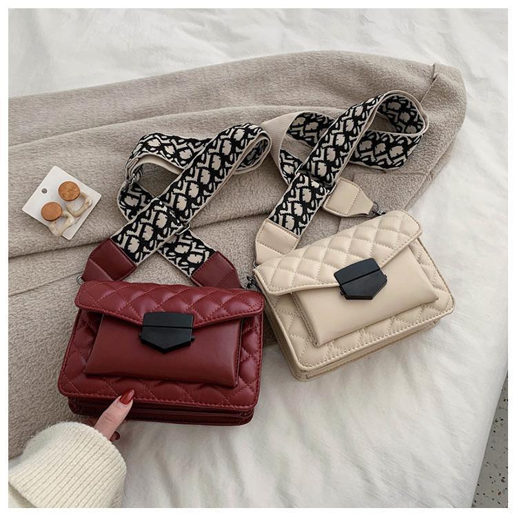 Texture Messenger Bag