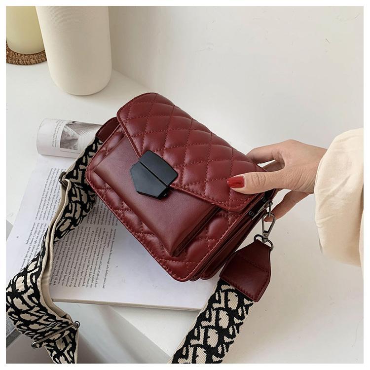 Texture Messenger Bag