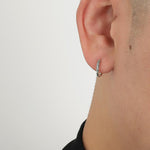 Textured Hoop Earrings