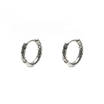 Textured Hoop Earrings