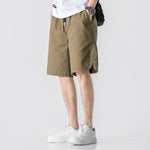 Thin Cotton Casual Cropped Shorts