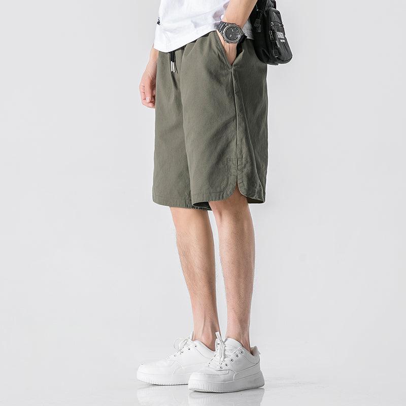 Thin Cotton Casual Cropped Shorts