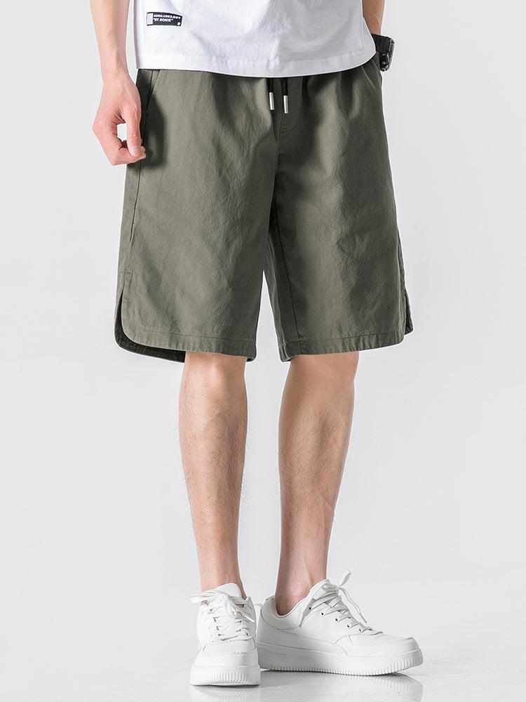 Thin Cotton Casual Cropped Shorts