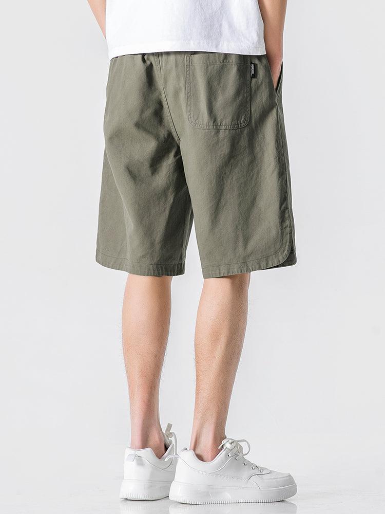 Thin Cotton Casual Cropped Shorts