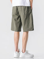 Thin Cotton Casual Cropped Shorts