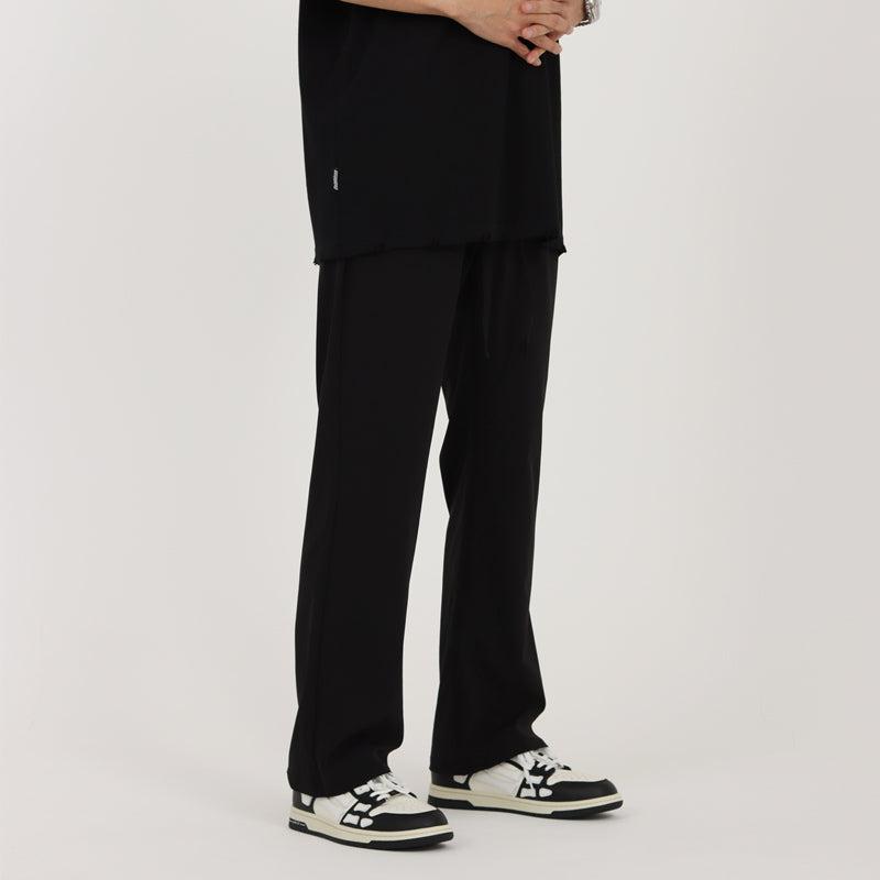 Thin Flared Drape Sports Pants