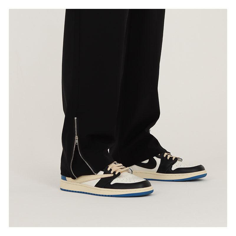 Thin Side Zipper Sports Pants