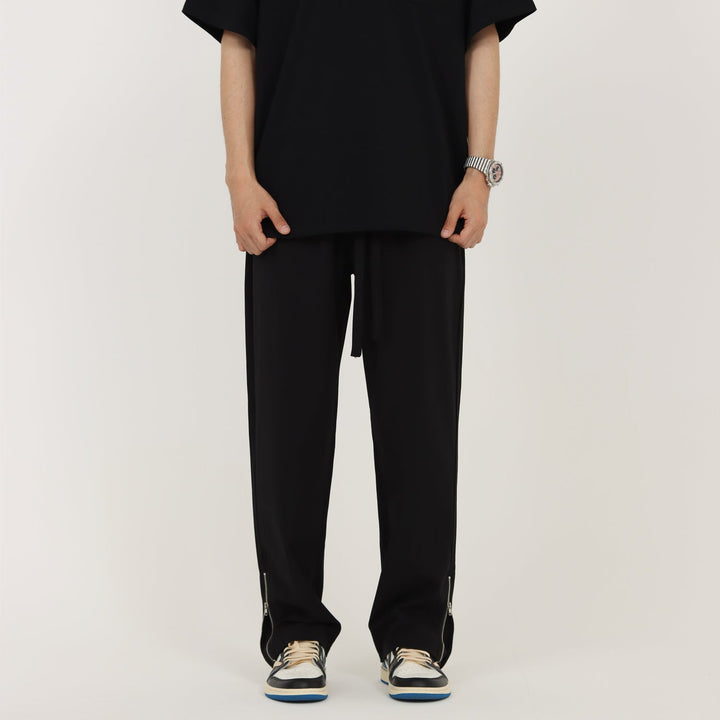 Thin Side Zipper Sports Pants