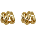 Three-Tier Hoop Earrings